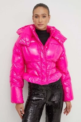 Pinko kurtka damska kolor fioletowy zimowa 101596.A00N