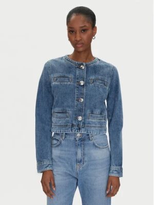 PINKO Kurtka jeansowa 104980 A2DW Granatowy Regular Fit