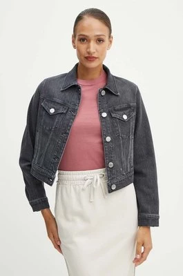 Pinko kurtka jeansowa damska kolor szary przejściowa 103864 A20U