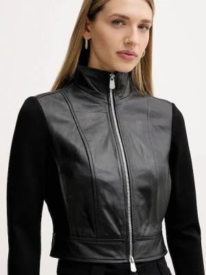 Pinko kurtka kolor czarny przejściowa 105367 Y75K