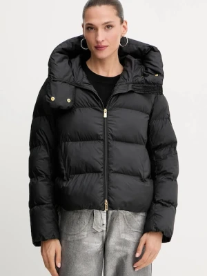 Pinko kurtka kolor czarny zimowa oversize 101602 A2P6