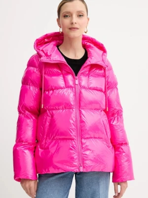 Pinko kurtka kolor fioletowy zimowa 101597 A2P7