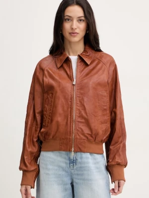 Pinko kurtka skórzana