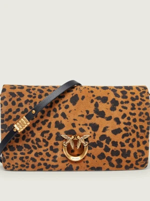 Pinko Listonoszka/kopertówka CLICK SOFT HORIZONTAL MINI | zamsz