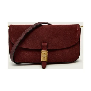 Pinko Listonoszka/kopertówka SADDLE FLAT | zamsz