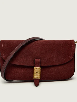Pinko Listonoszka/kopertówka SADDLE FLAT | zamsz