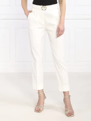 Pinko Lniane spodnie | Regular Fit