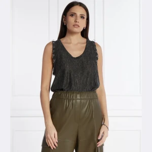 Pinko Lniany top | Relaxed fit
