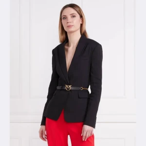 Pinko Lniany żakiet | Regular Fit