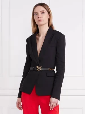 Pinko Lniany żakiet | Regular Fit