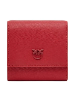 PINKO Mały Portfel Damski Flap Wallet PE 25 PCPL 104355 A29P Czerwony
