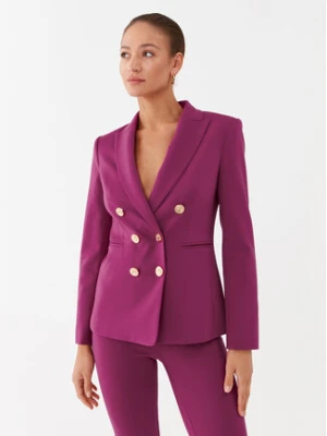 Pinko Marynarka 100256 A15O Fioletowy Regular Fit