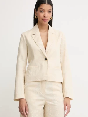 Pinko marynarka damska lniana