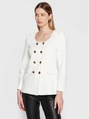 Pinko Marynarka Eugenia 1G1890 1739 Biały Regular Fit