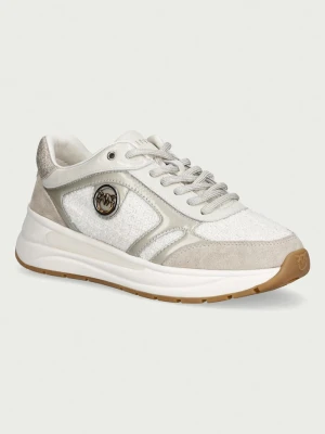 Pinko Nataly 02 sneakersy damskie beżowy