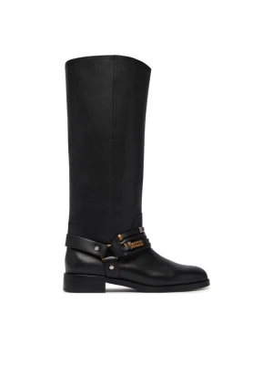 PINKO Oficerki Cheval 01 SD0583P001 Czarny