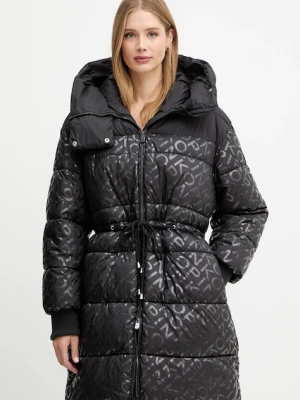 Pinko parka kolor czarny zimowa 105547 A2PY