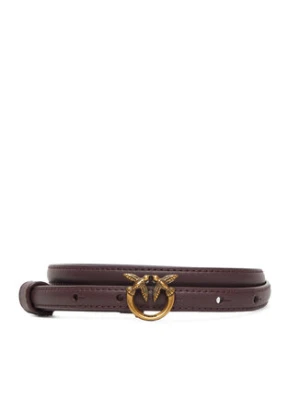 PINKO Pasek Damski Love Berry H1 Belt AI 25-26 PLT01 102148 A0F1 Fioletowy