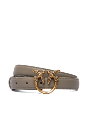 PINKO Pasek Damski Love Berry H2 Belt AI 25-26 PLT01 100143 A0F1 Szary