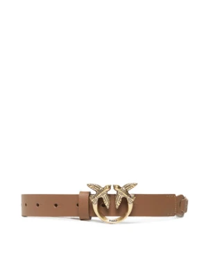 Pinko Pasek Damski Love Duble Belt H2 20221 PLT01 1H2114.Y7SP Brązowy
