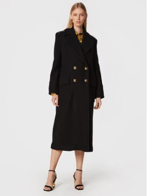 Pinko Płaszcz wełniany Clarinda 1G17Z7 Y7DY Czarny Regular Fit