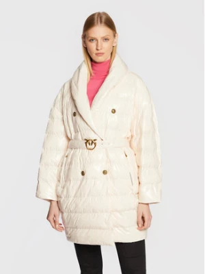 PINKO Płaszcz zimowy Izar 1G18CX A00N Różowy Regular Fit