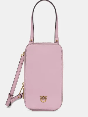 Pinko pokrowiec na telefon skórzany