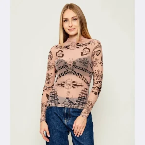 Pinko Półgolf MOSTARDA | Slim Fit