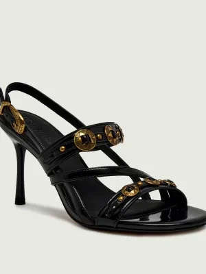 Pinko Sandały na szpilce VANDA 01 | z dodatkiem skóry