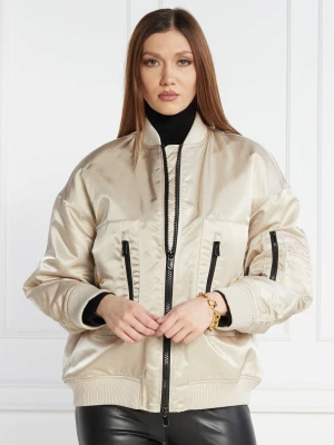 Pinko Satynowa kurtka bomber | Regular Fit