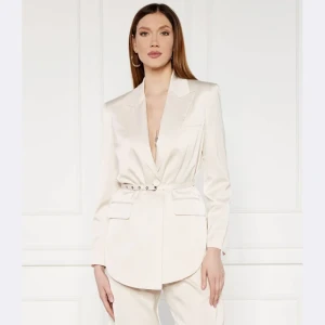 Pinko Satynowa marynarka GOLDENEYE GIACCA | Skinny fit