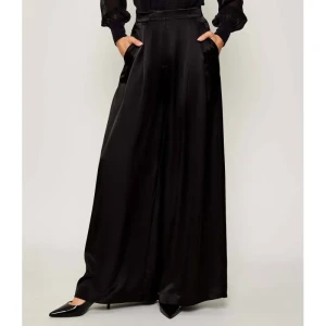 Pinko Satynowe spodnie TETRIX | Relaxed fit