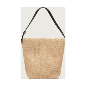 Pinko Shopperka BUCKET BIG TRITTICO | z dodatkiem skóry