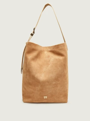 Pinko Shopperka BUCKET BIG TRITTICO | zamsz