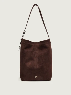 Pinko Shopperka BUCKET BIG TRITTICO | zamsz