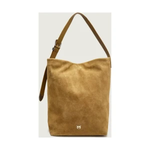 Pinko Shopperka BUCKET BIG | zamsz