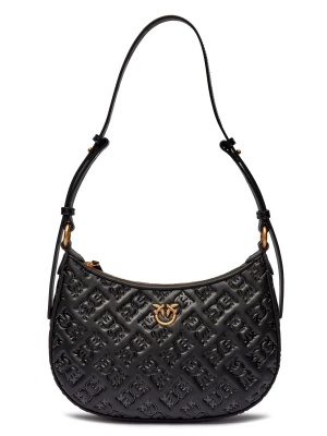 Pinko Skórzana hobo HALF MOON MINI