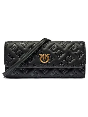 Pinko Skórzana kopertówka/portfel