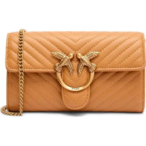 Pinko Skórzana kopertówka/portfel LOVE ONE