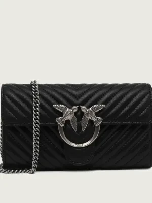 Pinko Skórzana kopertówka/portfel LOVE ONE WALLET C