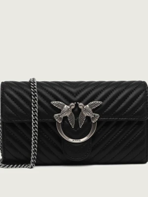 Pinko Skórzana kopertówka/portfel LOVE ONE WALLET C