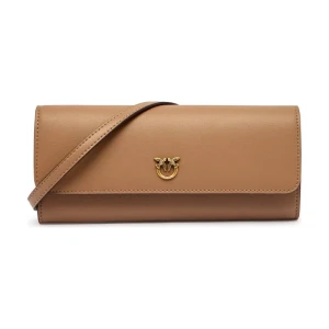 Pinko Skórzana kopertówka/portfel LOVE TINY BIRDS