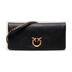 Pinko Skórzana listonoszka/kopertówka CLICK SOFT HORIZONTAL CLASSIC