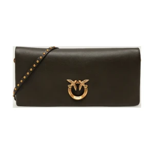 Pinko Skórzana listonoszka/kopertówka CLICK SOFT HORIZONTAL CLASSIC