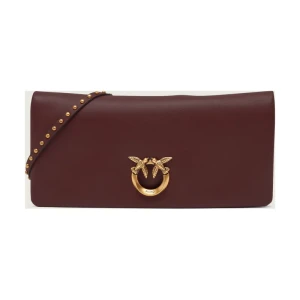 Pinko Skórzana listonoszka/kopertówka CLICK SOFT HORIZONTAL CLASSIC