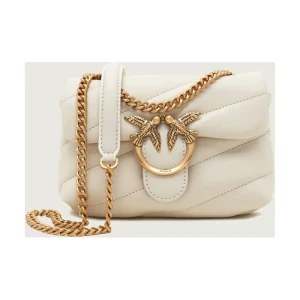 Pinko Skórzana listonoszka LOVE BABY PUFF C SHEEP NAPPA