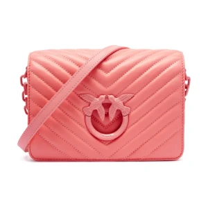 Pinko Skórzana listonoszka LOVE CLICK MINI