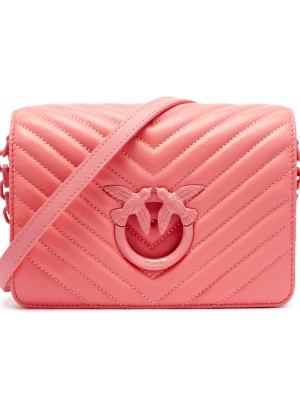 Pinko Skórzana listonoszka LOVE CLICK MINI