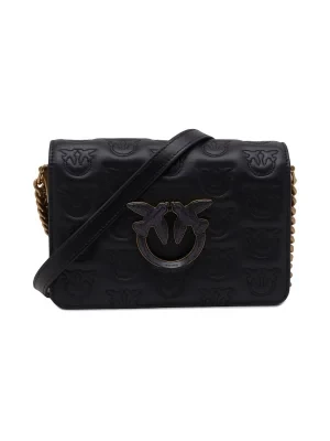 Pinko Skórzana listonoszka LOVE CLICK MINI LO