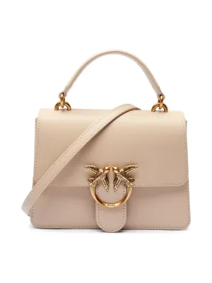 Pinko Skórzany kuferek Love One Top Handle Mini